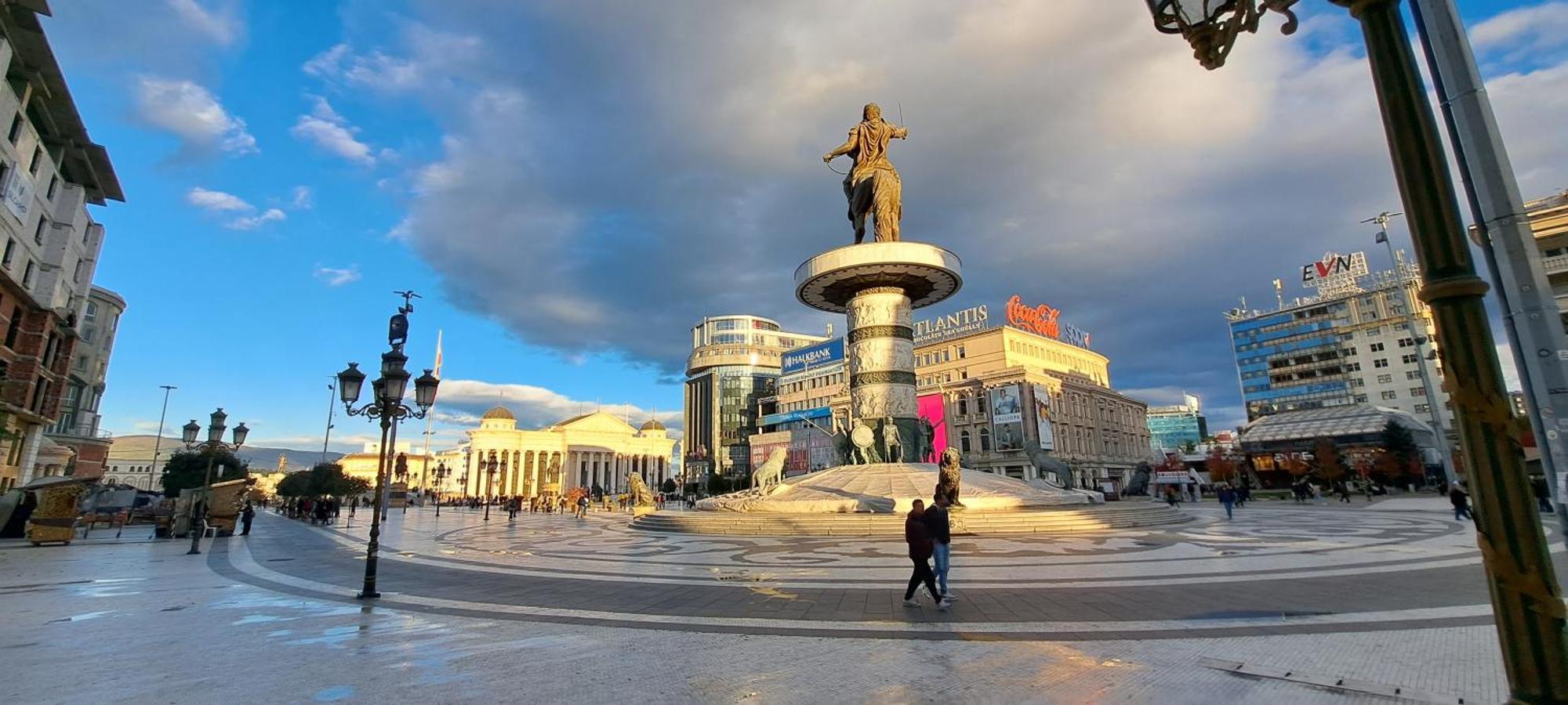 Golden Delight Central Apartment Skopje Zewnętrze zdjęcie
